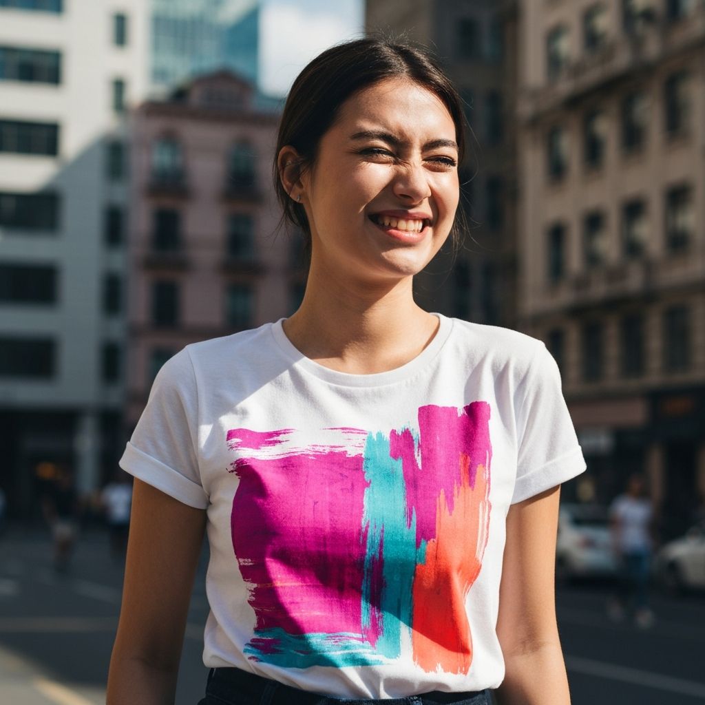 Pessoa vestindo camiseta personalizada Zuma