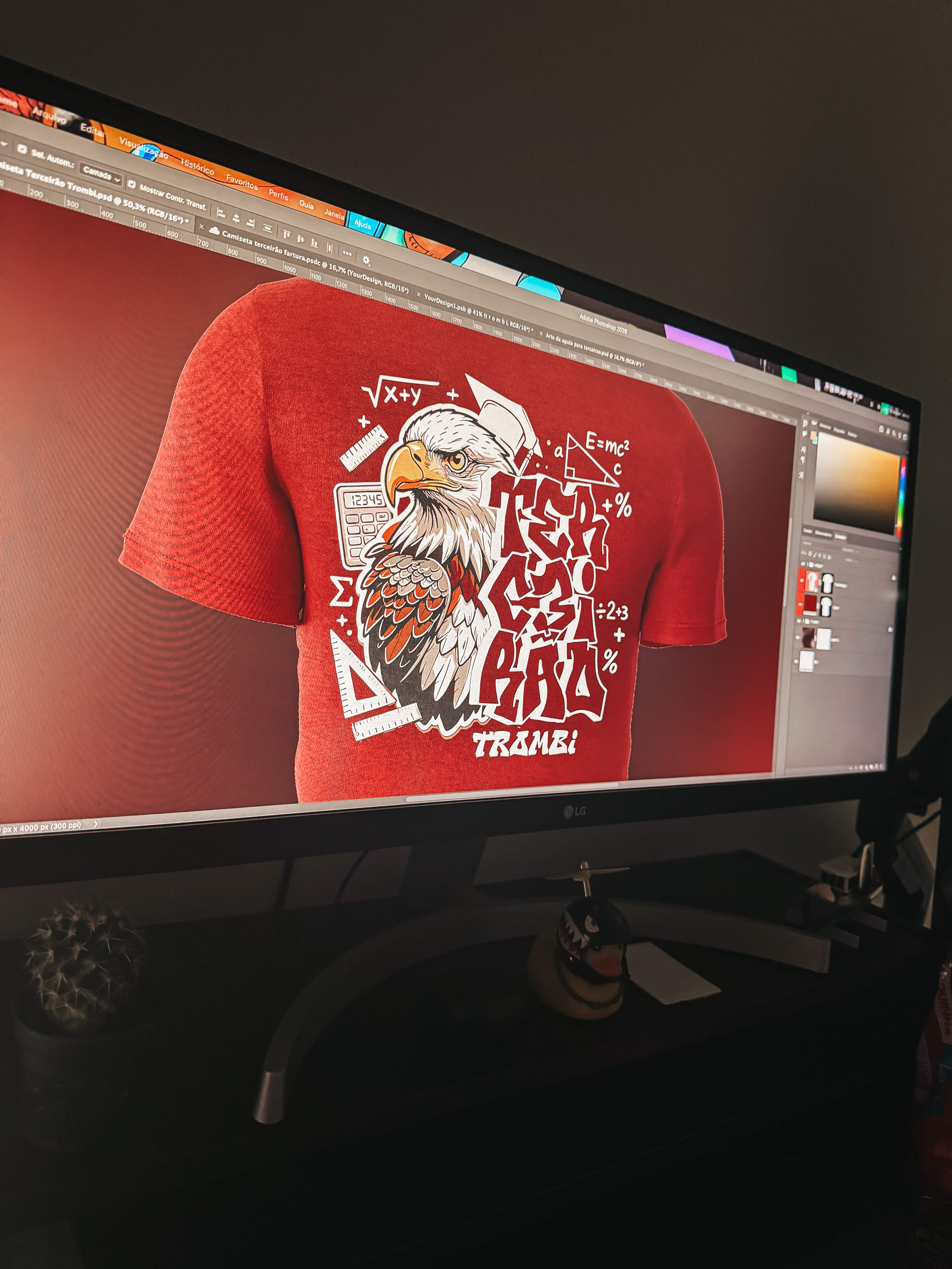 Camiseta Terceirão Escola Trombi